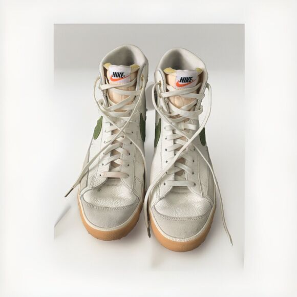 Nike Blazer Mid ‘77 Vintage Asparagus Snakeskin White DC1706-100 SZ 14 main image 7